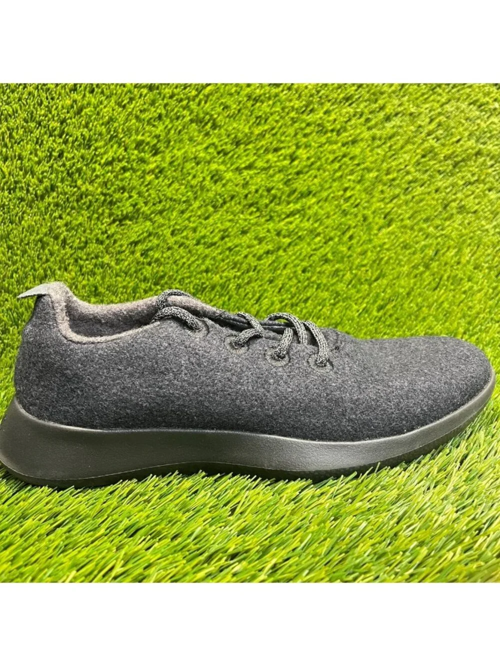 Allbirds Wool Runners Womens Size 11 Black Athletic Walking Shoes Sneakers